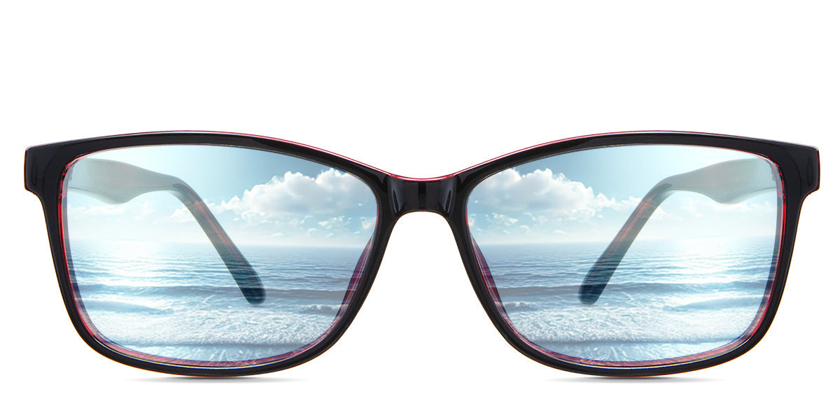Kyra Women's Prescription Tinted Glasses - Stylish & UV Protection for Reading, Driving & Outdoor Activities
