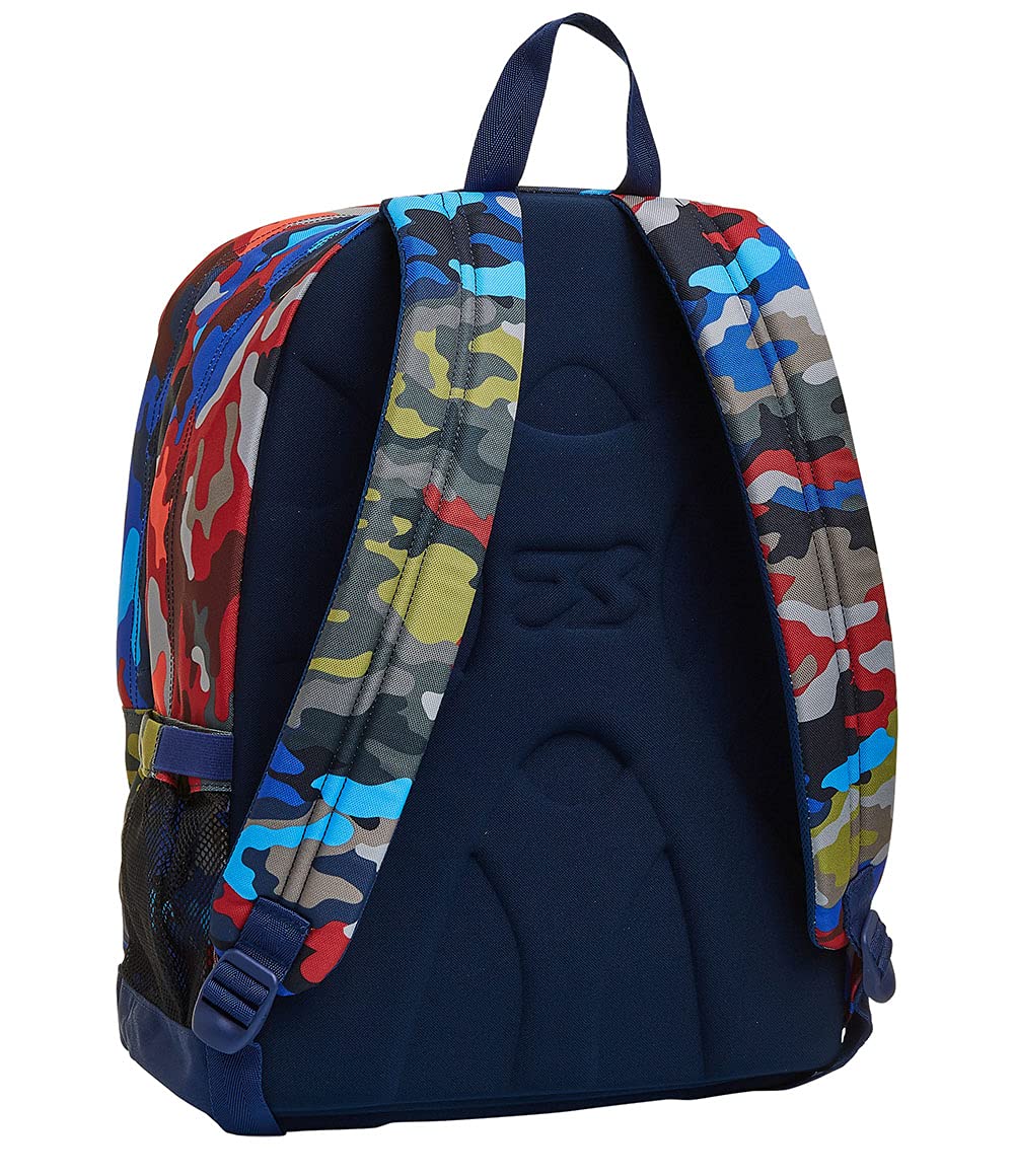 New Fit Seven Camo Backpack - Double Compartment for School & Travel
