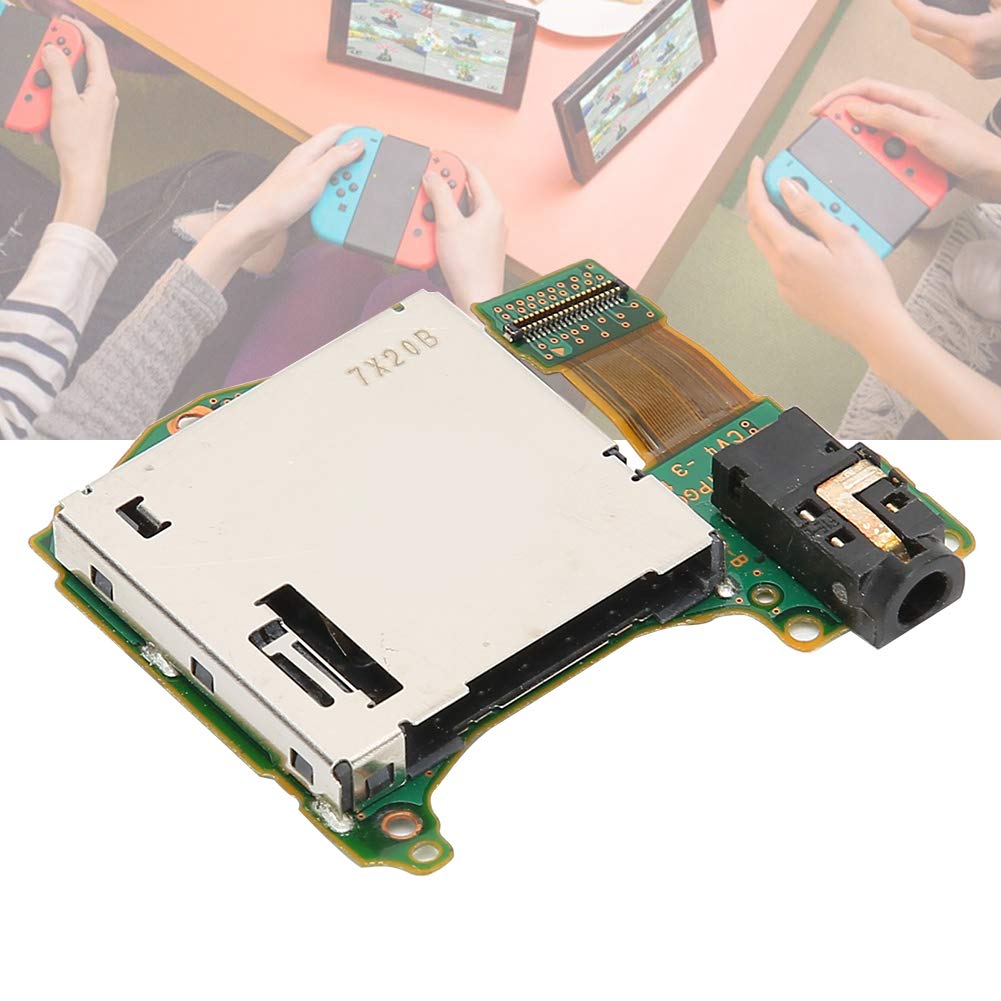 BigKing Game Card Slot Holder for Nintendo Switch - Host Game Card Slot, Game Card Tray, Headphone Jack Port - Perfect for Gaming, Travel, and Multiplayer Sessions