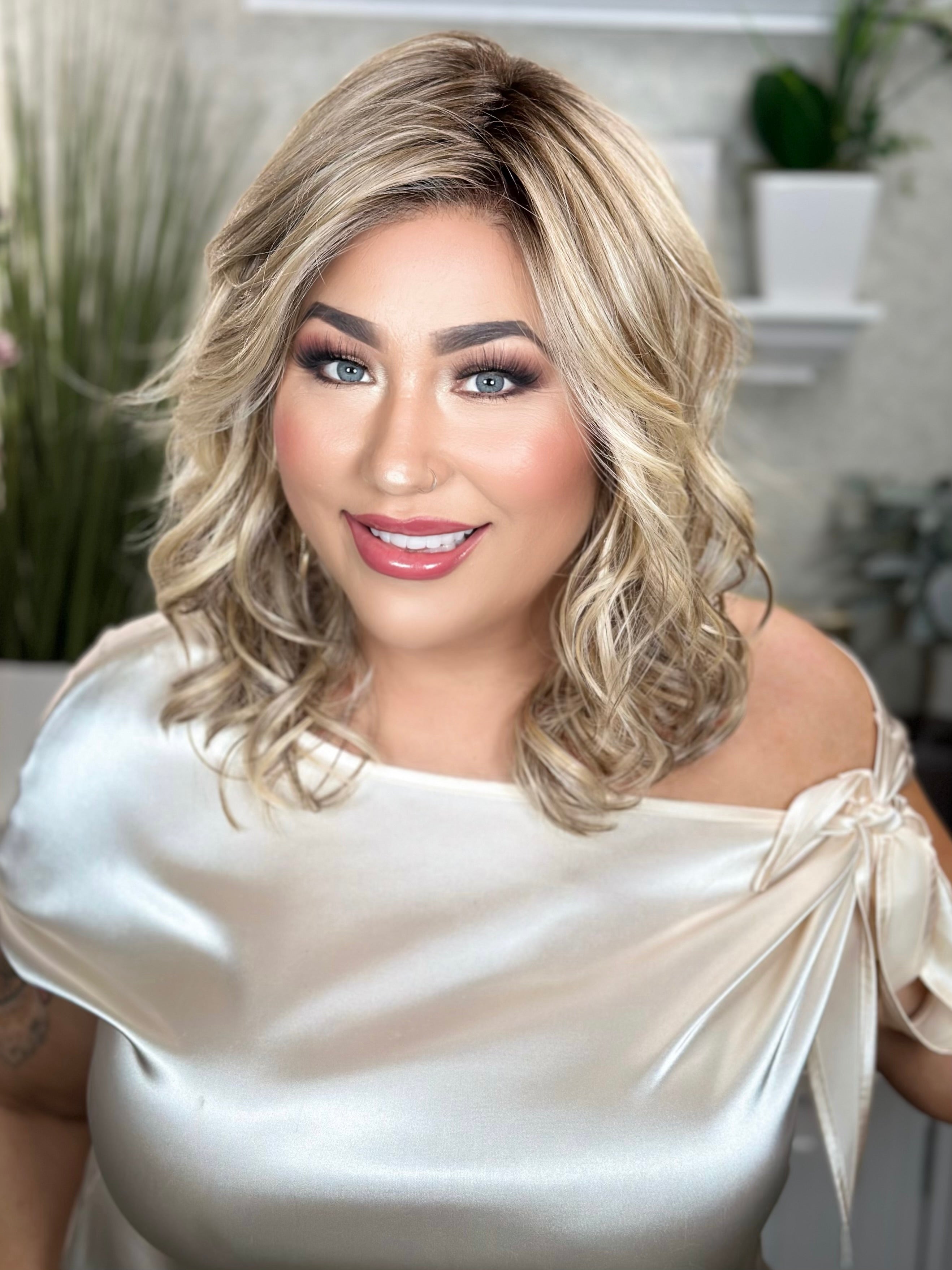 FIRST CHOICE Sunlit Beige Blonde Hair Extensions - Natural Looking Clip-Ins for Volume & Length | Perfect for Weddings, Parties & Daily Styling