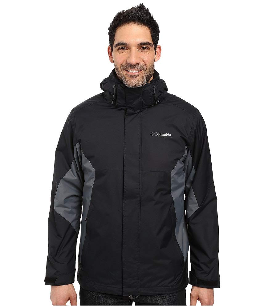 Columbia Men's Eager Air Interchange 3-in-1 Waterproof Jacket - Lightweight, Breathable & Versatile for Hiking, Camping & Outdoor Adventures