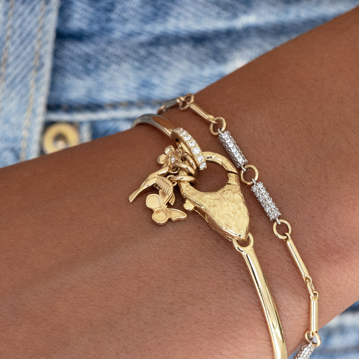 Mini Golden Charms for Jewelry Making - DIY Craft Beads, Bracelet & Necklace Supplies - Perfect for Gift Giving, Party Favors, and Home Decor