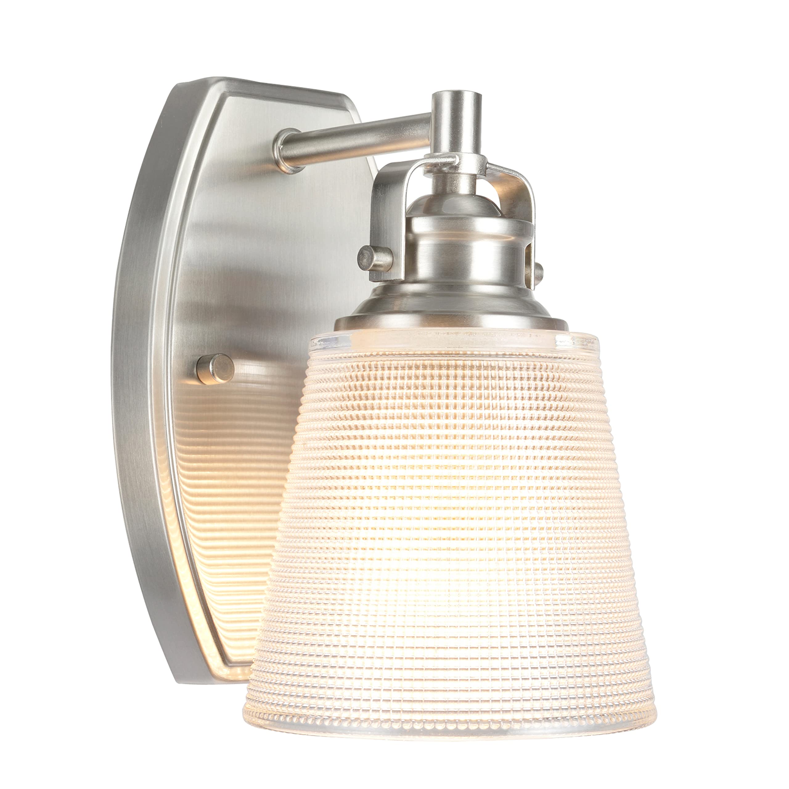 Aspen Creative 62085 Brushed Nickel Transitional Bathroom Vanity Light - 5