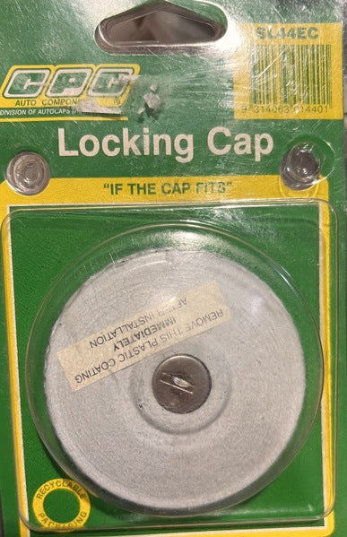 Premium CPC Locking Gas Cap for Mercedes (1956-2002) & Ford F-Series (1965-1990) - SL44EC - Anti-Theft Fuel Tank Security for Classic Cars & Trucks