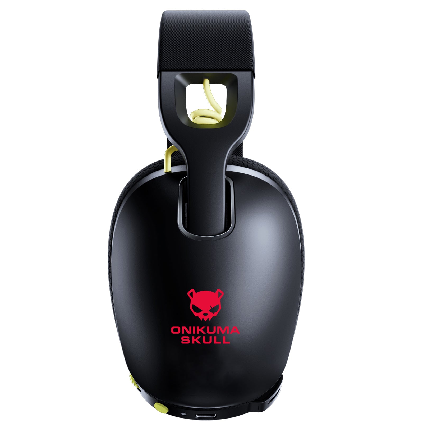 ONIKUMA SKULL Wireless Gaming Headset for PS5, PS4, PC - 2.4GHz Noise Cancelling Headphones with Mic for Fortnite, Call of Duty & FPS Games - 40 Hour Battery Life - Perfect for Competitive Gaming & Late-Night Sessions (Black)