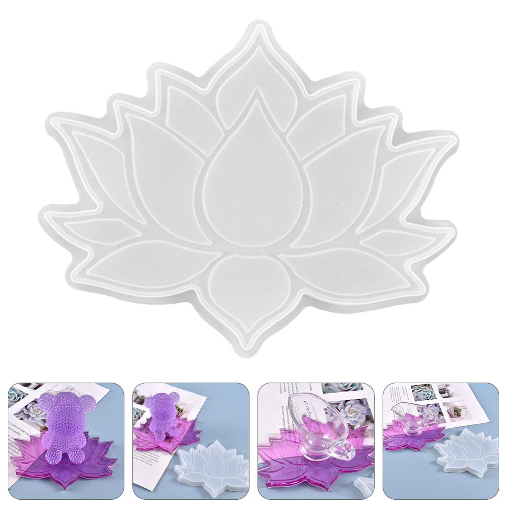 Premium Silicone Resin Molds for Coasters, Trays & Flower Epoxy Casting - DIY Craft Decoration for Home, Office & Wedding Decor