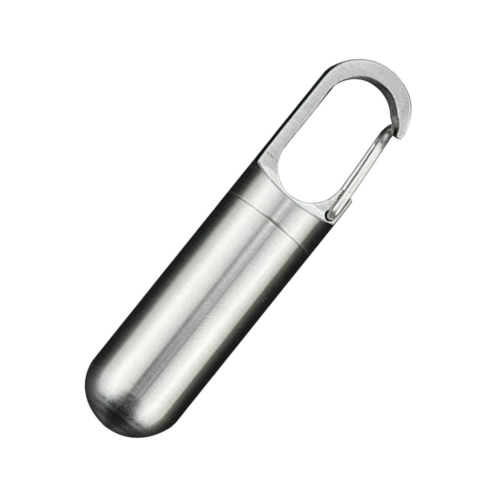 Waterproof Mini Pill Dispenser Keychain - Sealed Tablet Container for Travel, Gym & Daily Medication Storage
