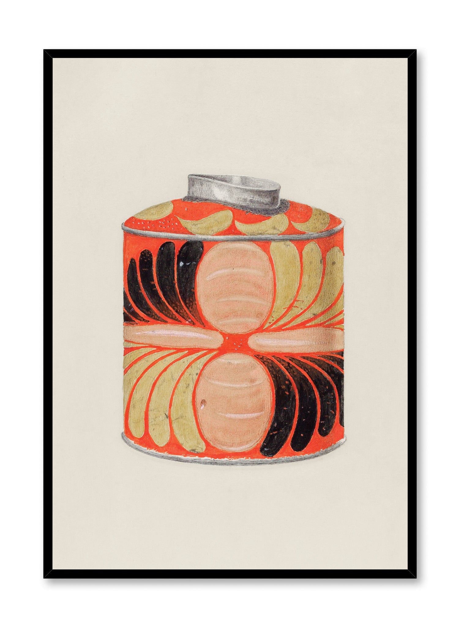 Put a Lid on It Poster - Funny Kitchen Decor for Coffee Lovers - Perfect for Home, Office, or Cafe Wall Art