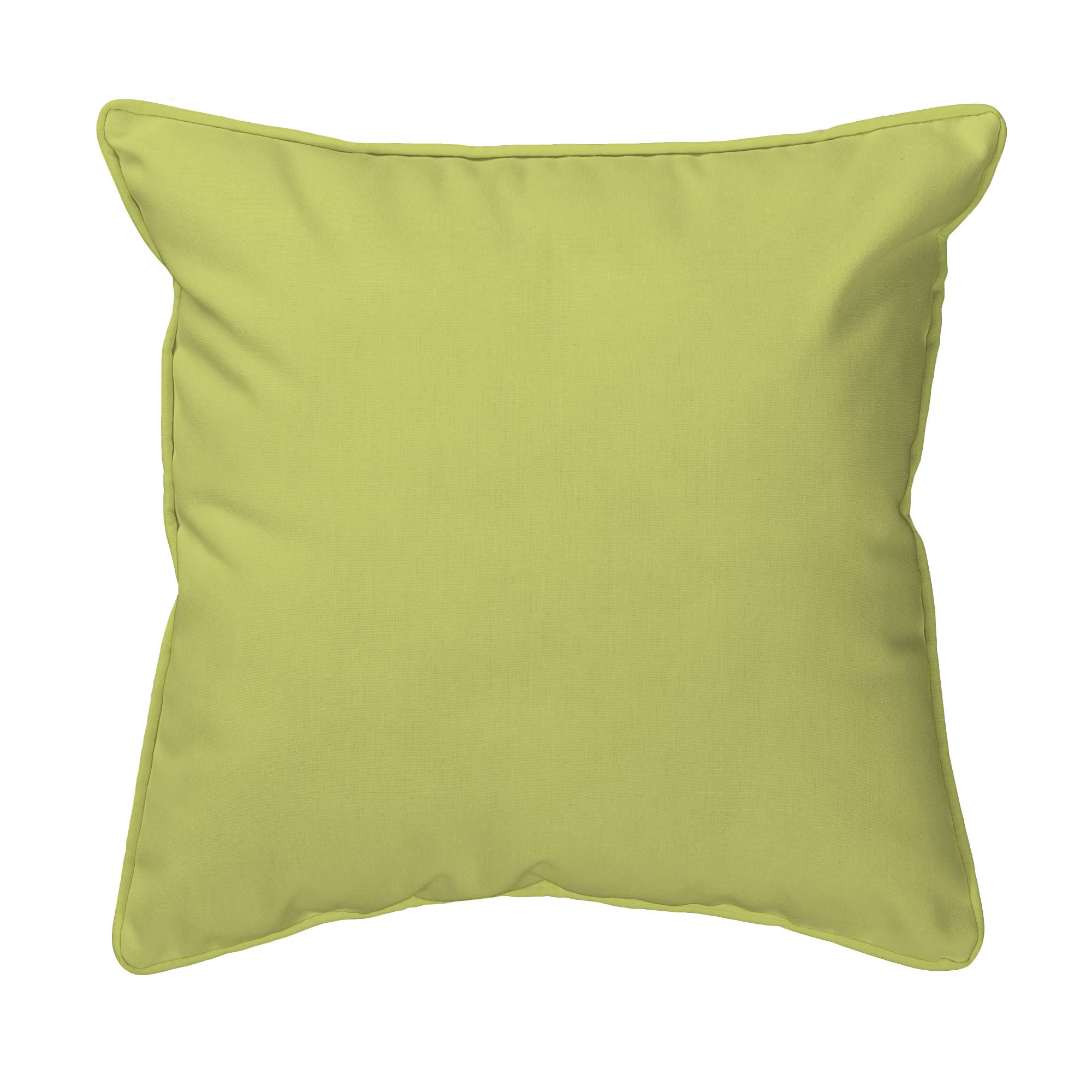 Betsy Drake 18x18 Inch Oyster Pillow - Soft Decorative Throw Pillow for Living Room, Bedroom, Sofa & Couch - Perfect Home Decor Accent for Coastal & Nautical Themes