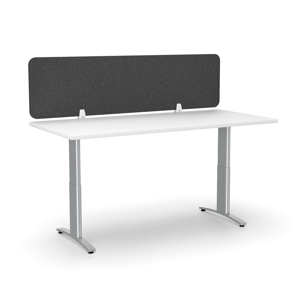 Boyd Acoustic Desk Screen - Sound Absorbing Office Partition for Privacy & Noise Reduction - Perfect for Open Offices, Home Workspaces & Conference Rooms