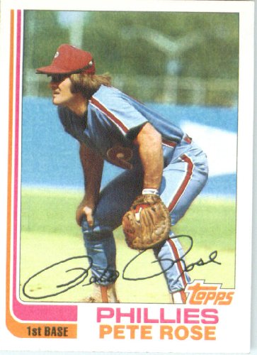 1982 Topps #780 Pete Rose Philadelphia Phillies Baseball Card - Vintage Collectible for Sports Memorabilia & MLB Fans