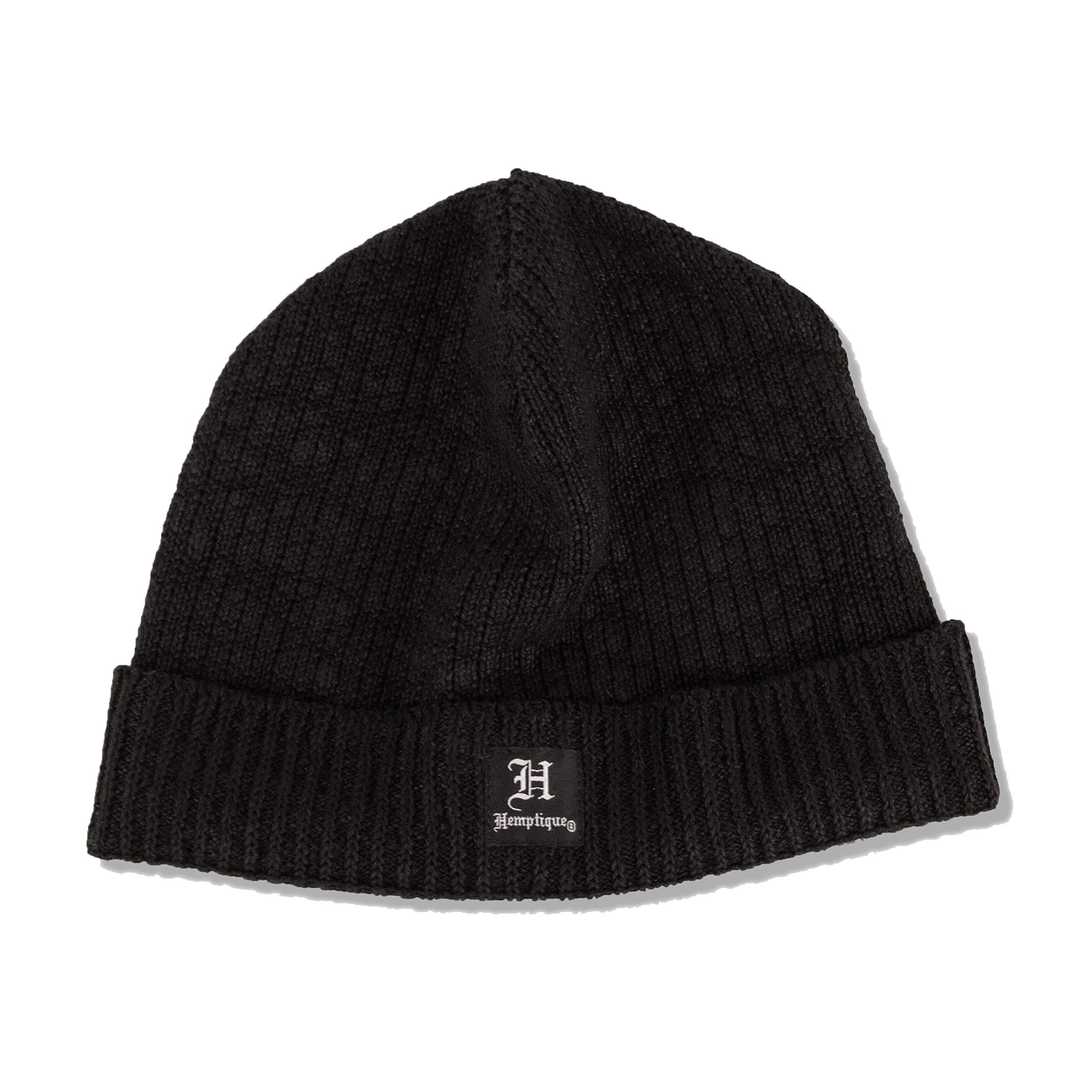 Hemptique 100% Hemp Short Beanie for Men & Women - Stylish Unisex Winter Hat - Breathable & Eco-Friendly Beanie Cap in Multiple Colors - Perfect for Outdoor Activities, Skiing & Casual Wear