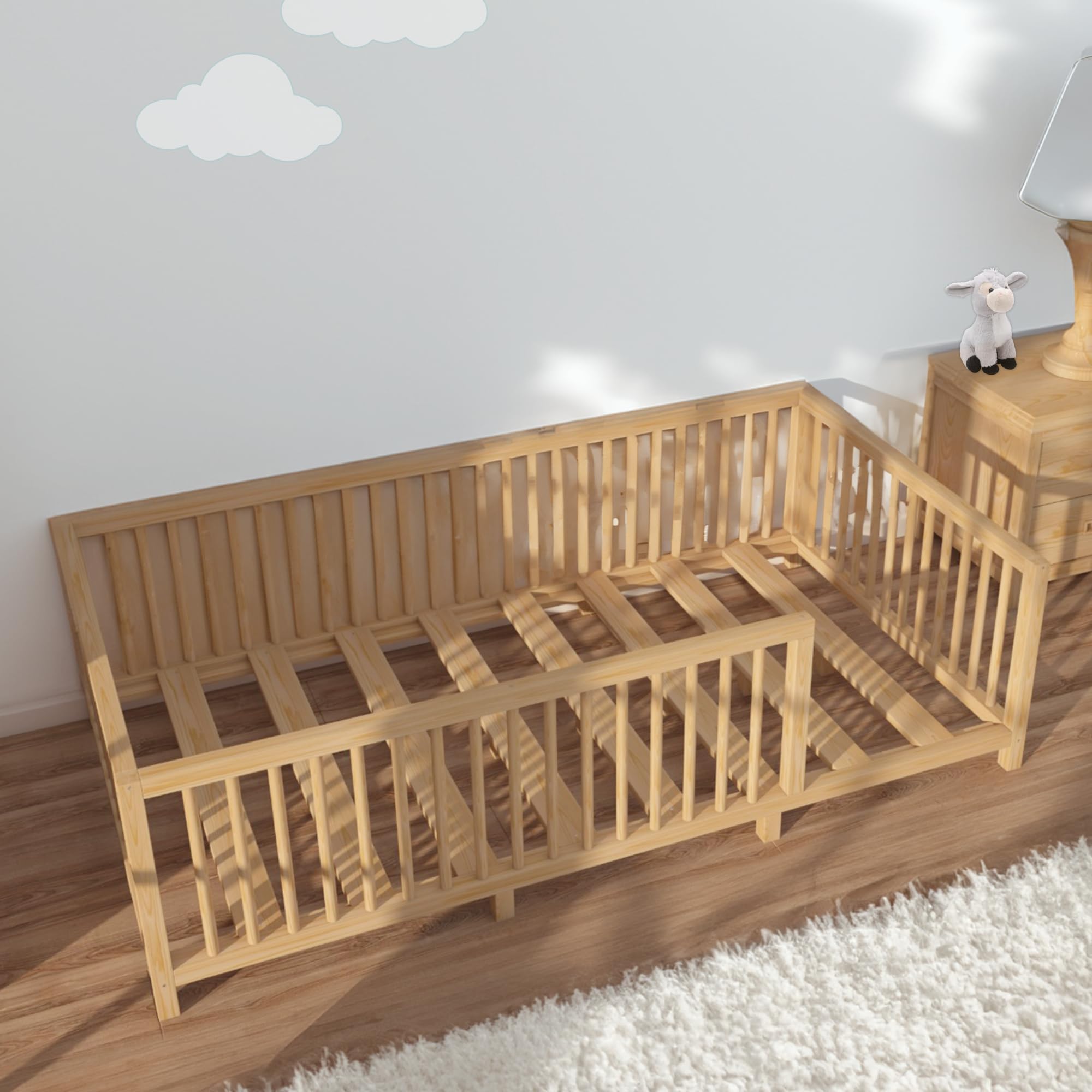 Montessori Floor Bed for Toddlers - 60