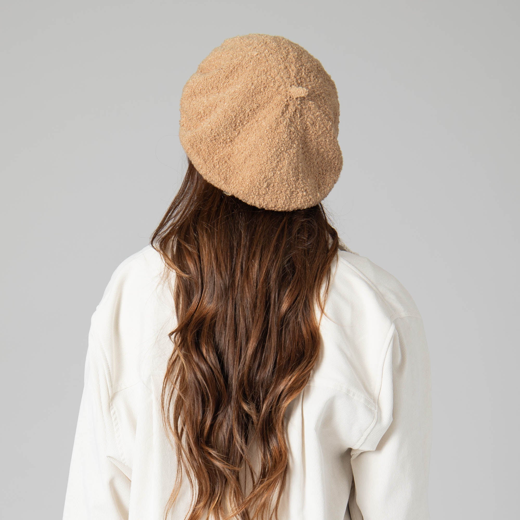 Stylish Rainy Day Beret Hat KN8063 - Waterproof & Fashionable for Women - Perfect for Outdoor Activities, Travel & Casual Wear