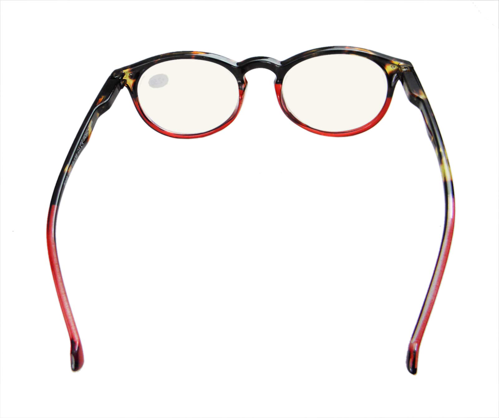Blue Light Blocking Glasses for Men & Women - Vintage Round Reading Glasses with Screen Protection - Perfect for Computer Use, Gaming & Reading