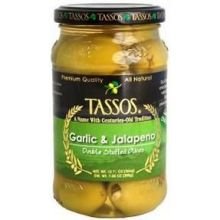 Premium Stuffed Olives with Garlic & Jalapeño - Gourmet Appetizer for Charcuterie Boards & Cocktail Parties