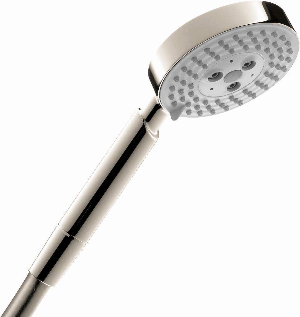 Hansgrohe Raindance S Easy Install 4-inch Handheld Shower Head - Modern 3 Spray Modes (RainAir, BalanceAir, Whirl) Model 28504831 - Perfect for Bathroom Renovation & Spa-like Shower Experience