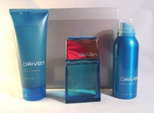 Derek Jeter Driven Gift Set for Men - EDT Spray, Deodorant & Body Wash Set | Perfect Birthday, Anniversary & Holiday Gift for Him | Gym, Work & Special Occasions