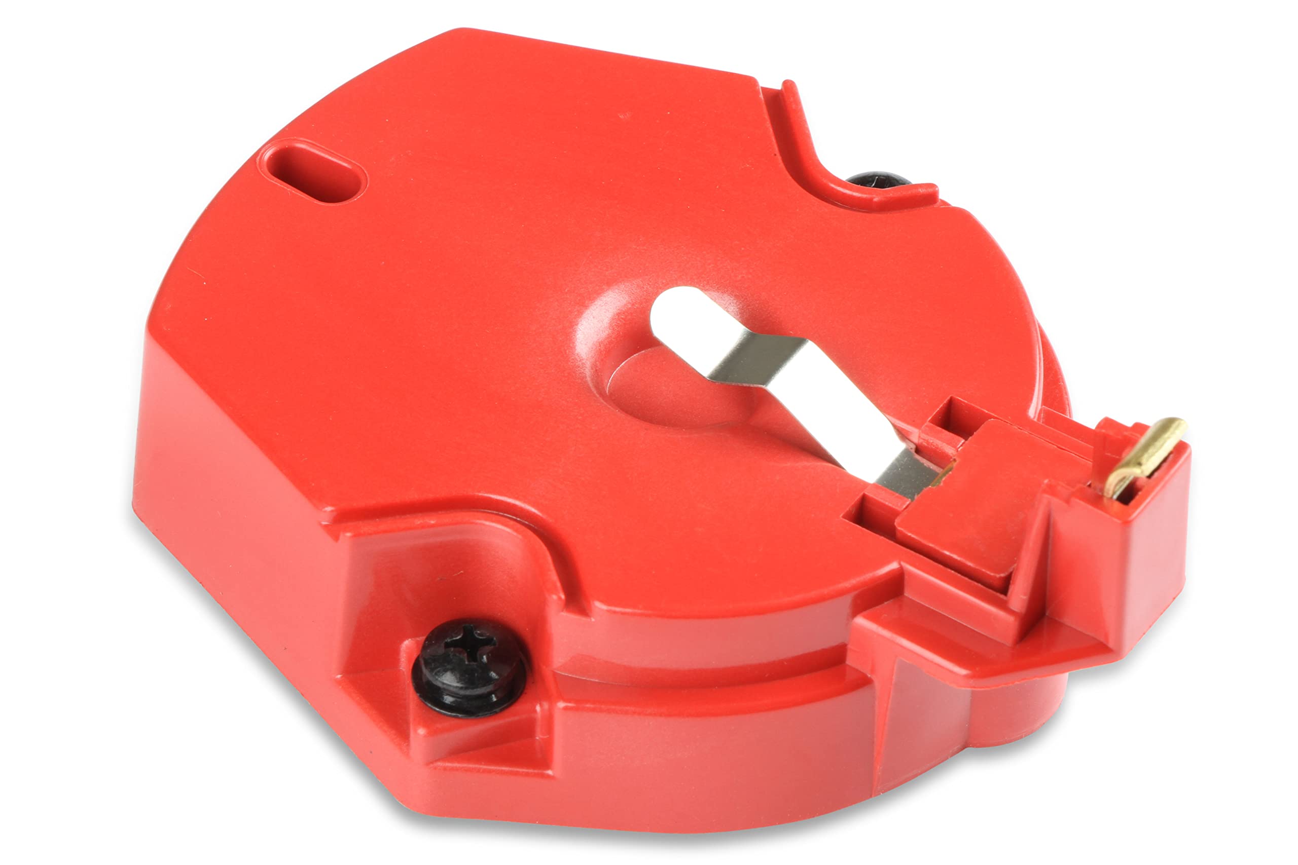 MSD 8416 HEI Distributor Cap and Rotor Kit - High Performance Red Ignition Parts for Chevy, Ford, GM Vehicles - Perfect for Engine Upgrades & Racing Applications