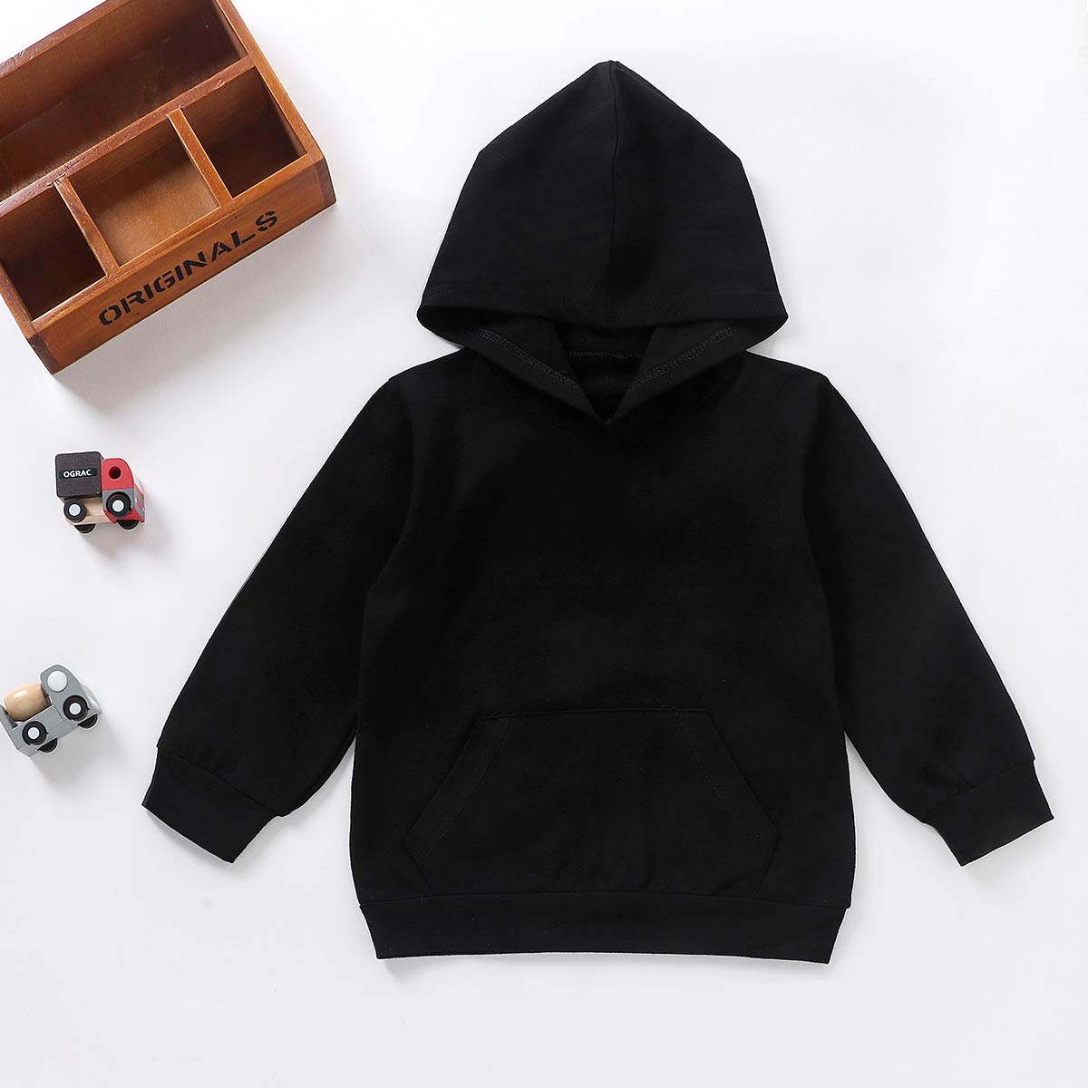 Stylish Unisex Toddler Hoodie - Soft Pullover Hooded Sweatshirt for Baby Boys & Girls | Cute Kids Outerwear for Playdates & Family Outings