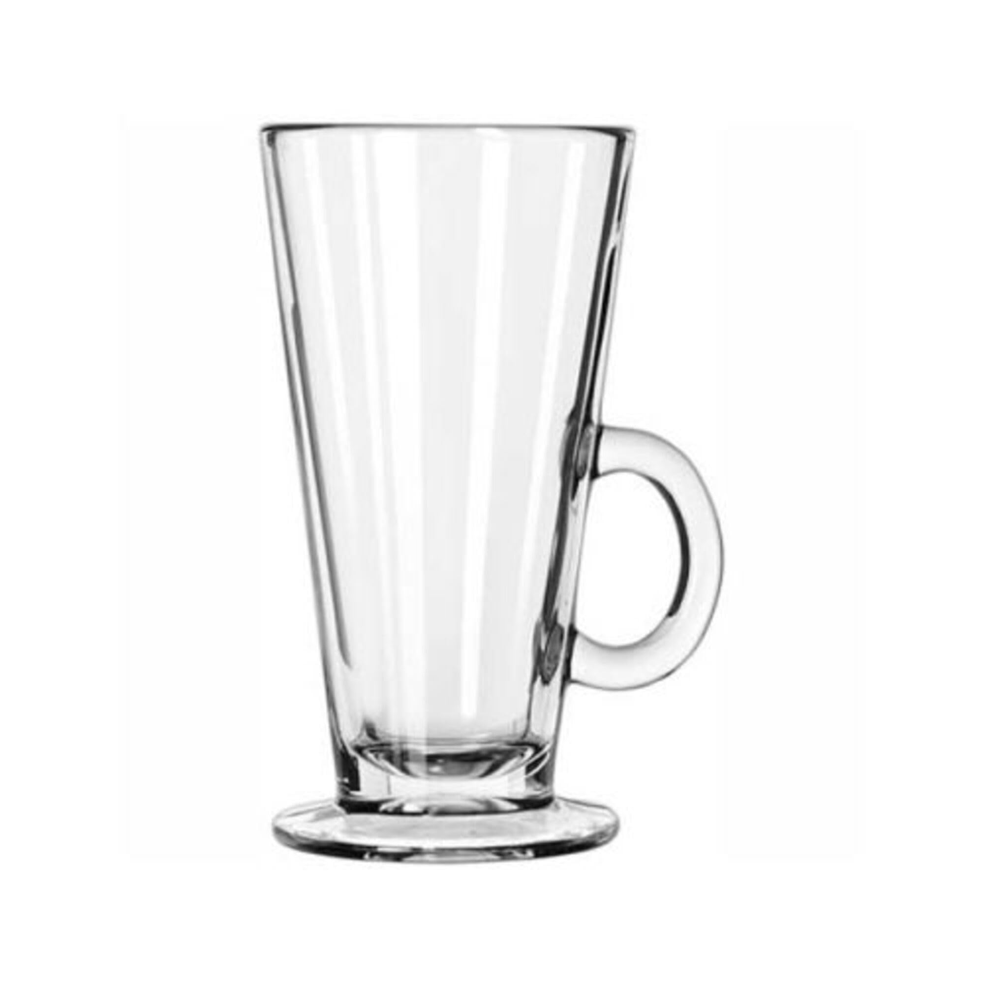Libbey 5293 Catalina Irish Coffee Glass Set - 8.5 oz Clear Glass Mugs (Pack of 24) - Perfect for Coffee Shops, Restaurants, and Home Entertaining