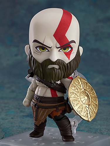 Good Smile God of War: Kratos Nendoroid Action Figure - Collectible Anime Toy for Ages 15-99 | Perfect for Gaming Fans, Display & Gift Giving