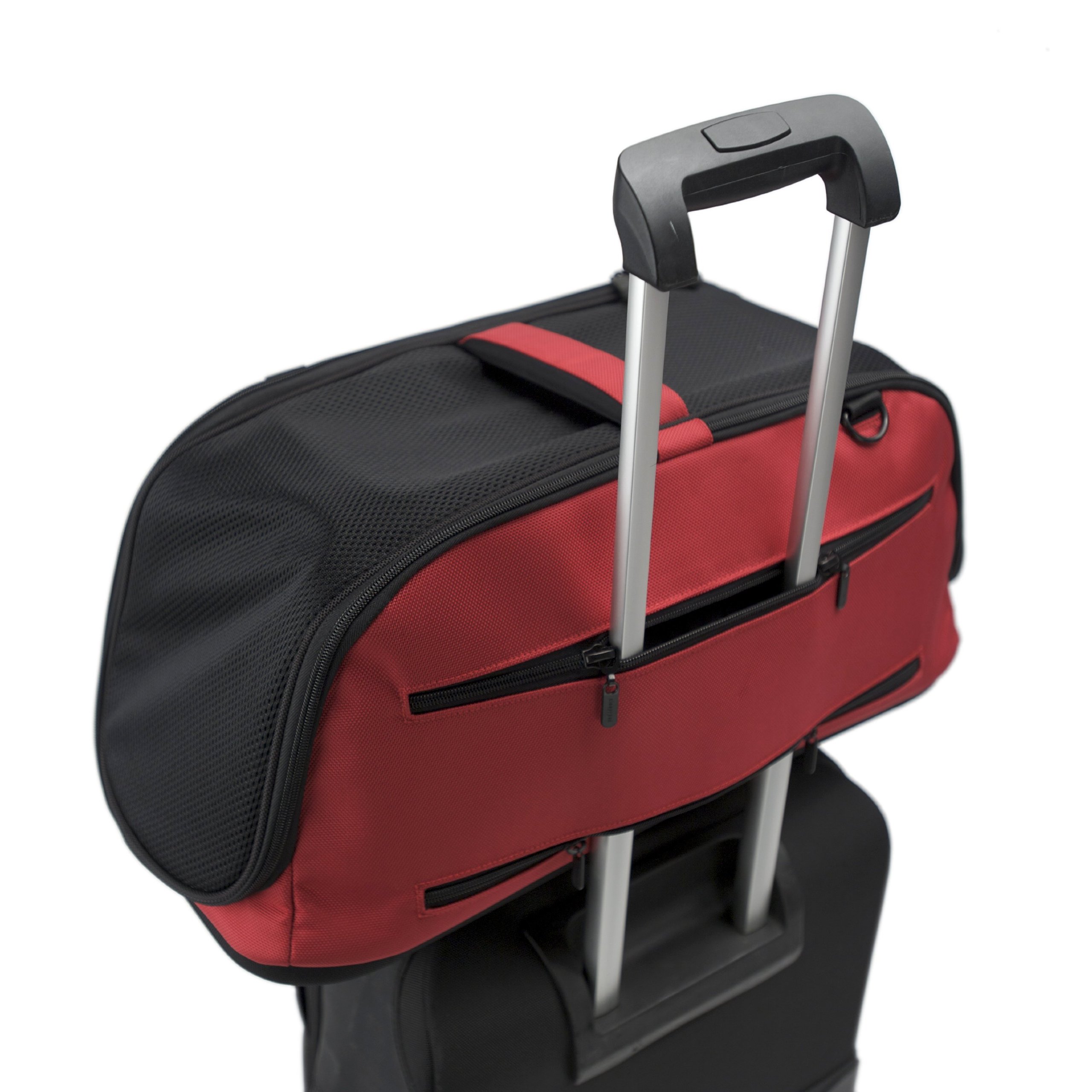 Sleepypod Air In-Cabin Approved Pet Carrier for Dogs & Cats - Lightweight & Durable Strawberry Red Travel Carrier for Airplane, Car & Outdoor Adventures