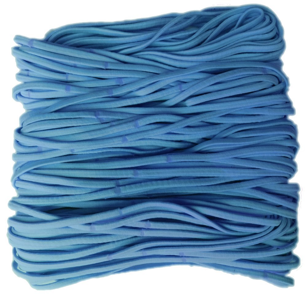 144 Pack Elastic Headbands for Women & Girls - Soft Stretch Turquoise Hair Bands for Sports, Workouts, Yoga, and Everyday Use