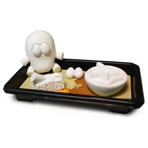 Dead Zebra Dyzplastic O No Sushi Set - White DIY Sushi Making Kit by Andrew Bell - Perfect for Home Cooking, Japanese Cuisine Lovers & Creative Food Presentation