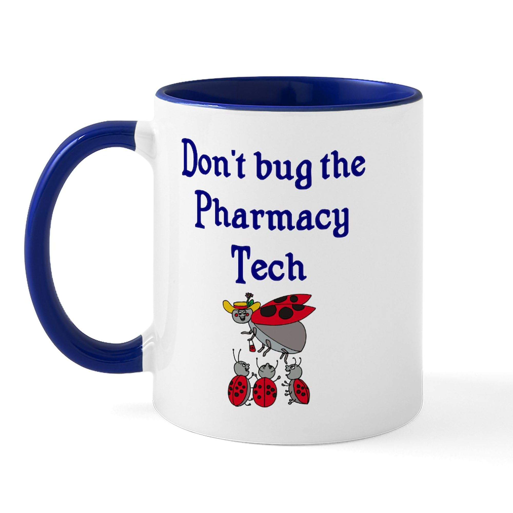 Pharmacy Tech Ceramic Coffee Mug 11 oz (325 ml) - Perfect Gift for Medical Professionals & Students - Ideal for Coffee, Tea, or Hot Chocolate at Work or Study