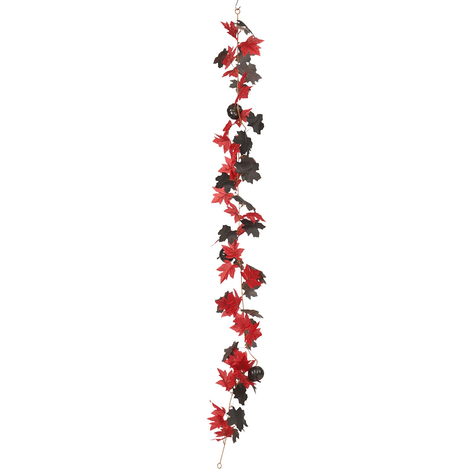 Premium Thanksgiving Wreath - Maple Leaf Door Hanging Decor for Halloween, Christmas & Home Parties | Outdoor/Indoor Festive Decoration (Size B) - Perfect for Front Door, Fireplace & Seasonal Celebrations