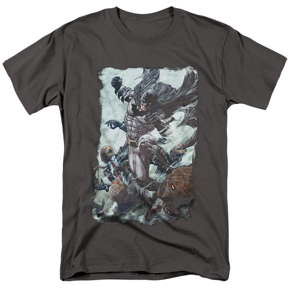 Batman Punch Graphic Unisex T-Shirt for Men & Women - Casual Wear, Cosplay, Superhero Fan Gift