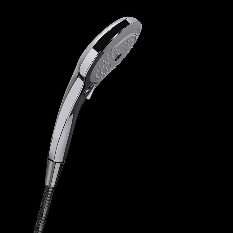Aero Modern Series 3-Function Handheld Shower Head - High Pressure Rain, Massage & Mist Modes for Relaxing Spa Experience in Bathroom