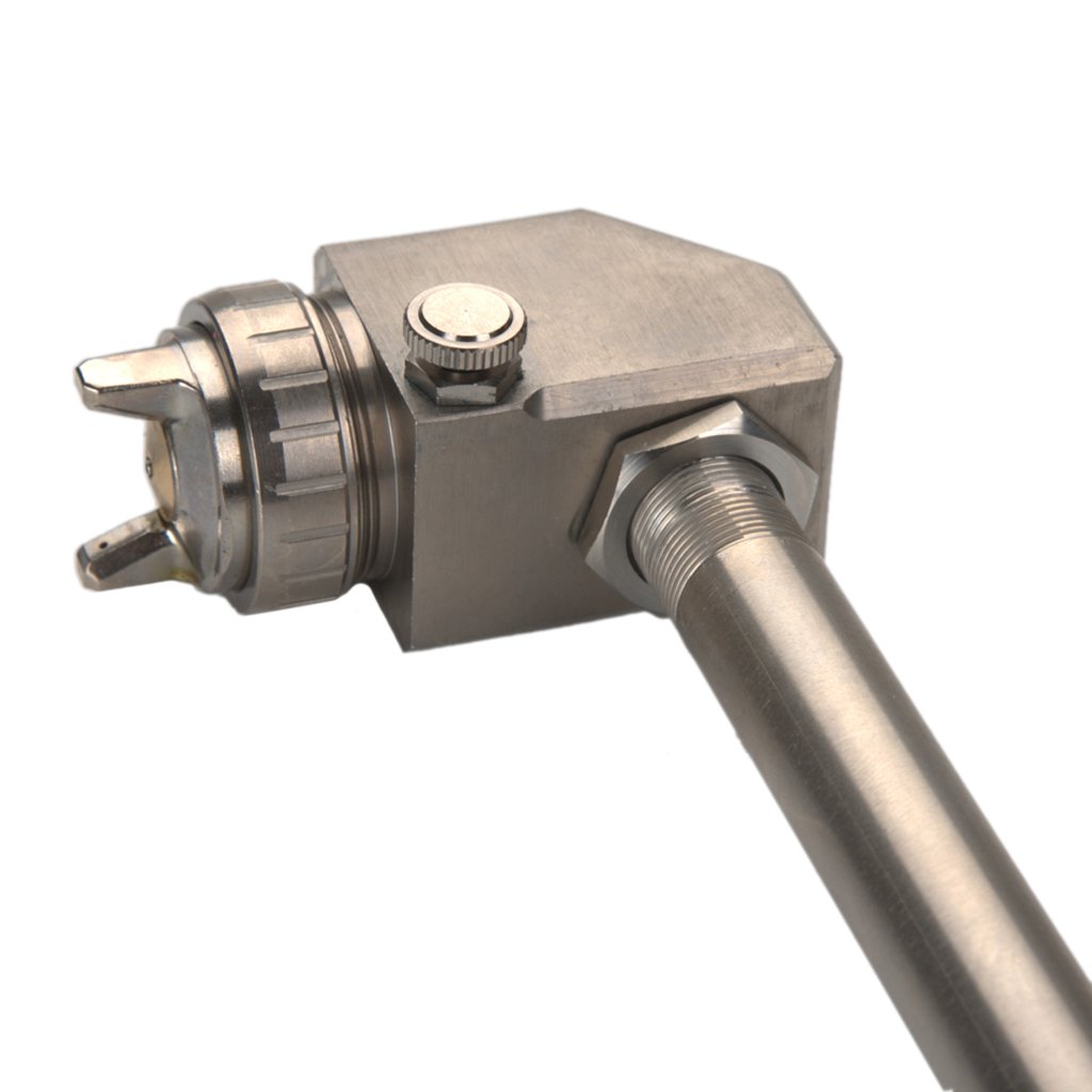 LW-10B-9050 Professional Extension Long Pole Spray Gun with Adjustable Angle - Perfect for Painting, Cleaning, and Pest Control in Hard-to-Reach Areas