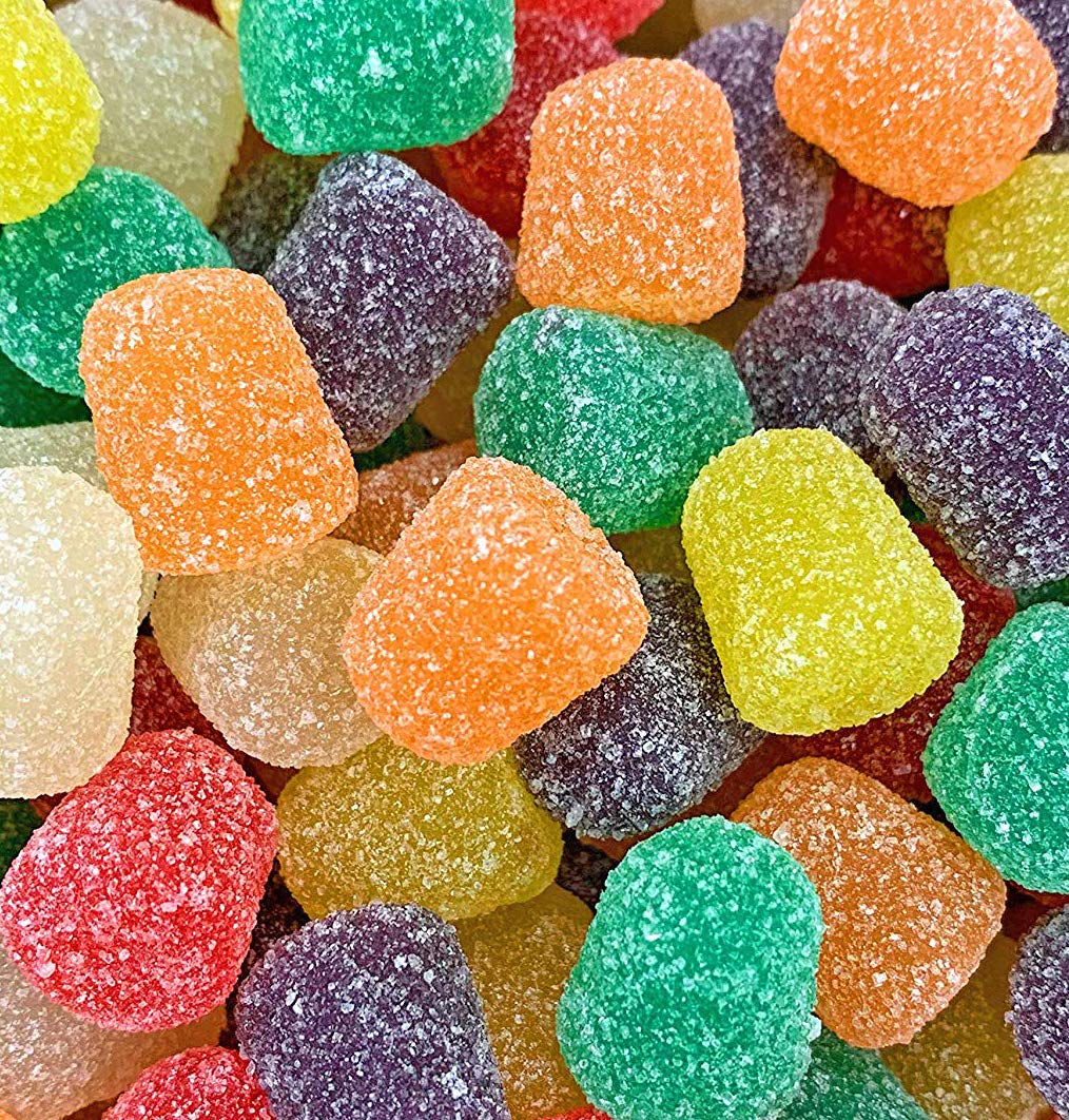 Old Fashioned Spice Drops Candy - 2.5lb Bag of Chewy Gumdrops Jelly Candy for Baking, Holiday Treats & Party Favors