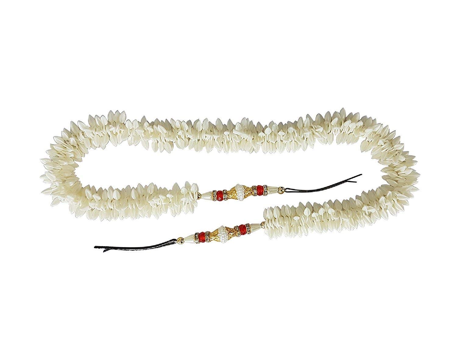Bun Maker Hair Gajra - White Hair Accessories for Women - 15g Pack