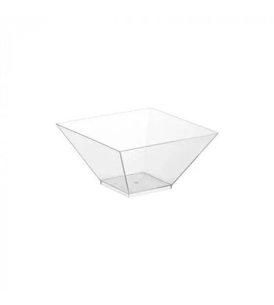 Comatec Cubik Bowl Square 6.7 Inch - Modern Serving Bowl for Salads, Snacks & Desserts | Perfect for Home, Restaurant & Party Use
