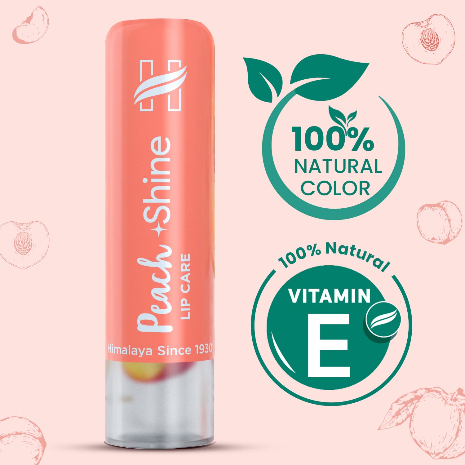 Himalaya Shine Lip Balm - Natural Moisturizing Lip Care for Dry & Chapped Lips - Perfect for Winter, Travel & Daily Hydration