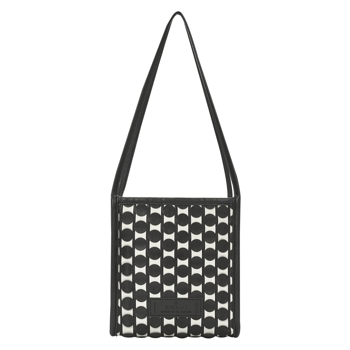 KWANI 0917 Handmade Woven Tote Bag for Women - Stylish Work Bag & Office Shoulder Bag - Perfect for Business, Shopping & Daily Commute