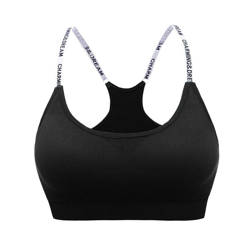 Women's High Support Sports Bra - Breathable Running Yoga Bras for Gym & Workout - Perfect for Fitness, Cross Training & Active Lifestyle