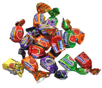 SweetGourmet Colombina Assorted Fruit Filled Candies - 2 Pound Bag | Bulk Italian Hard Candy for Parties, Gifts & Dessert Toppings