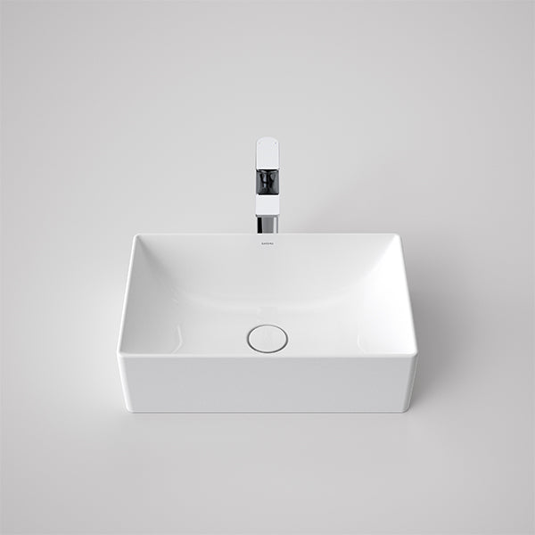 Caroma Urbane II Above Counter Basin - Modern Bathroom Sink for Vanities & Powder Rooms | Perfect for Small Spaces & Contemporary Home Decor
