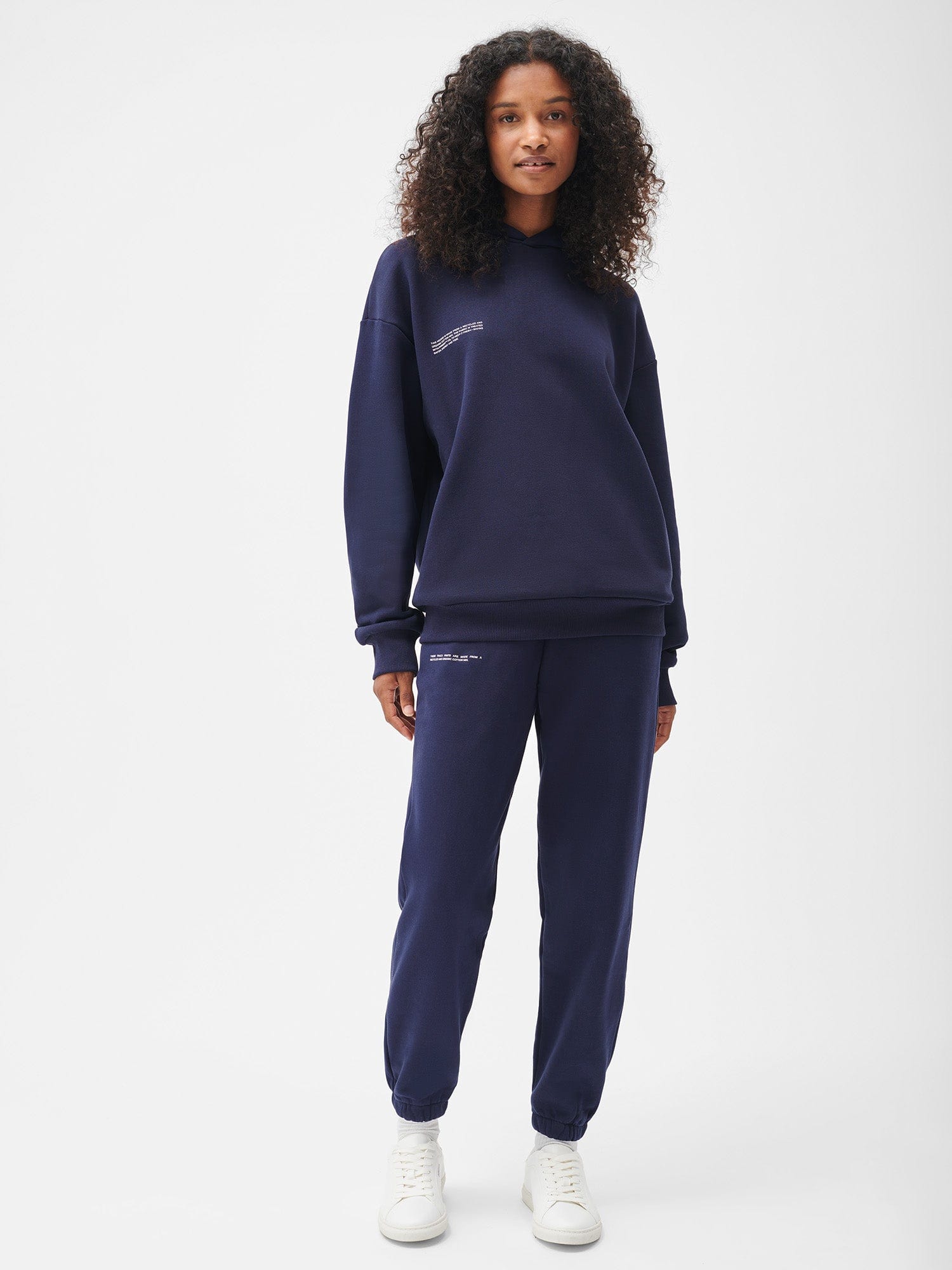 Women's 365 Heavyweight Fleece-Lined Jogger Pants - Navy Blue Sweatpants for Workout, Lounge & Winter Comfort