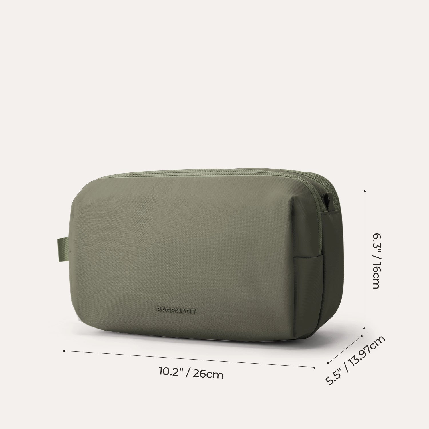 Premium Travel Toiletry Bag for Men & Women - Waterproof Hanging Cosmetic Organizer for Bathroom, Gym, Camping & Business Trips