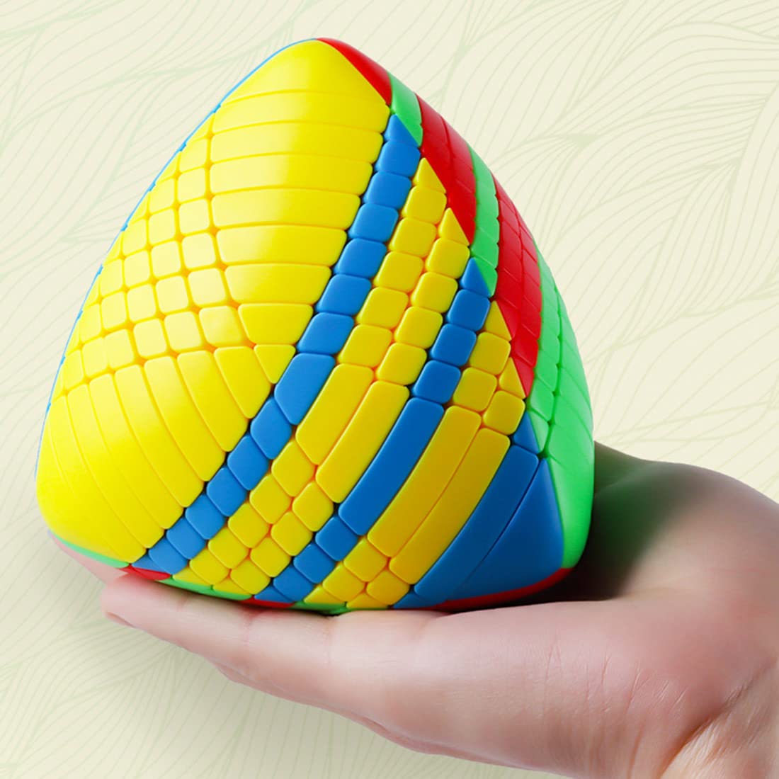HUAA Shengshou Mastermorphix 9x9 Stickerless Speed Cube - Professional 3D Puzzle for Kids, Teens & Adults - Brain Teaser Toy for Stress Relief & Mental Exercise - Perfect for Home, Office & Travel