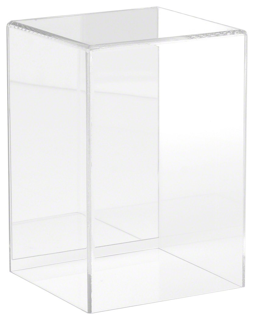 Clear Acrylic Display Case with Mirror Back - 4