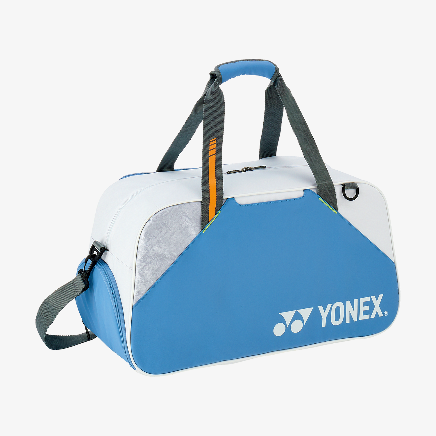 Yonex BAG52511GBL Club Boston Tennis Bag (Grayish Blue) - Premium Duffle for Tennis Rackets & Gear - Perfect for Court, Gym & Travel