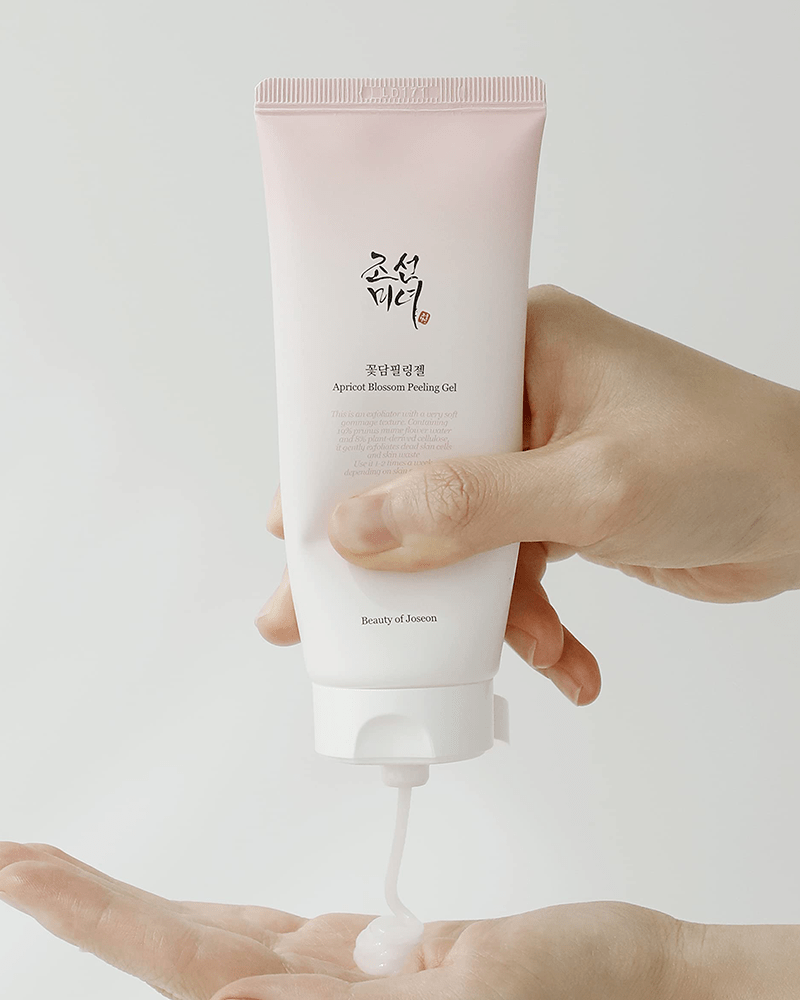Beauty of Joseon Apricot Blossom Peeling Gel - Korean Exfoliating Face Scrub for Glowing Skin | Gentle Exfoliator for Dry, Sensitive & Acne-Prone Skin | Perfect for Daily Skincare Routine & Pre-Makeup Prep