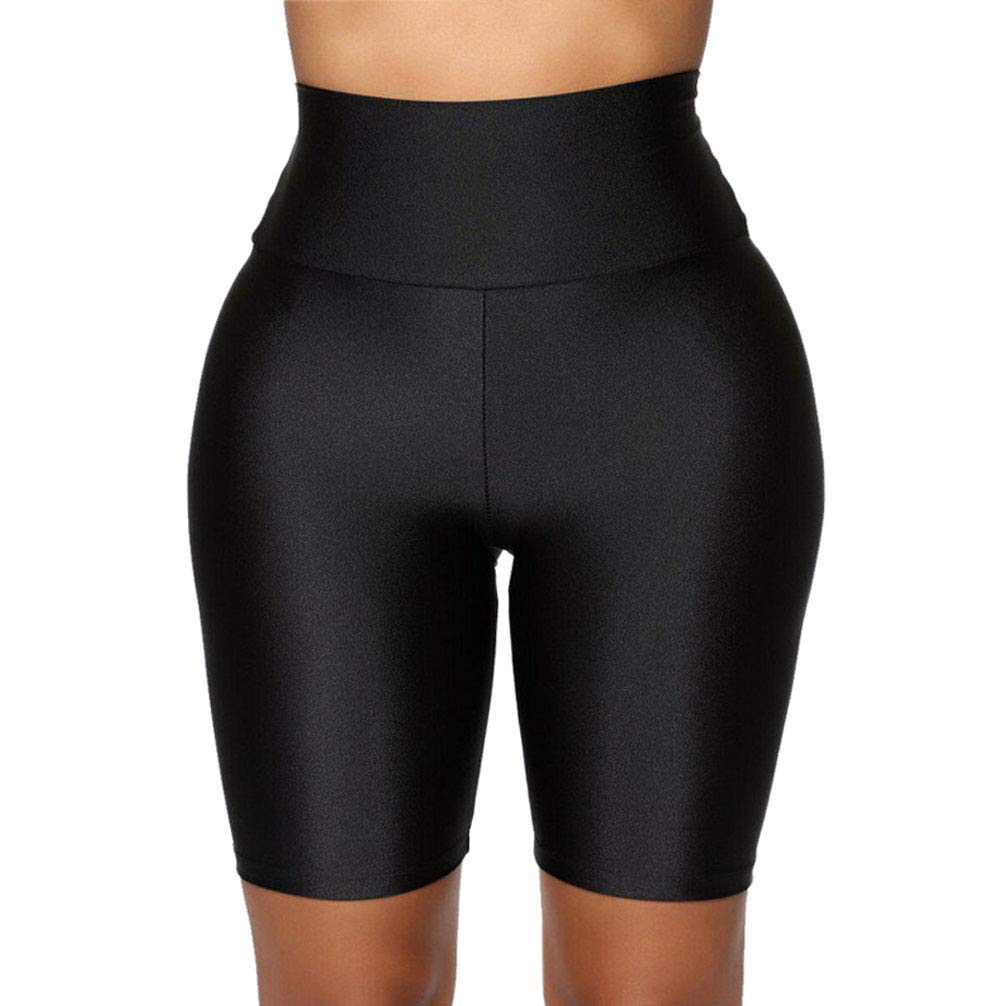 Lisenra Women's Sexy High Waisted Workout Shorts - Yoga Running Active Biker Shorts for Women, Perfect for Gym, Yoga, Running & Casual Wear