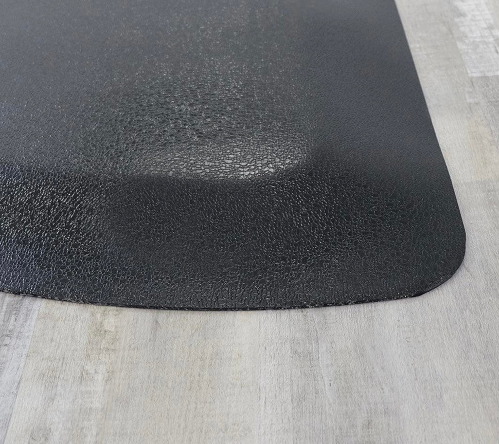 Rhino Hide Semi Circle Salon Mat - Anti-Fatigue & Waterproof Beauty Salon Floor Mat for Hairdressers & Stylists | Perfect for Barber Shops, Nail Salons & Spa Centers